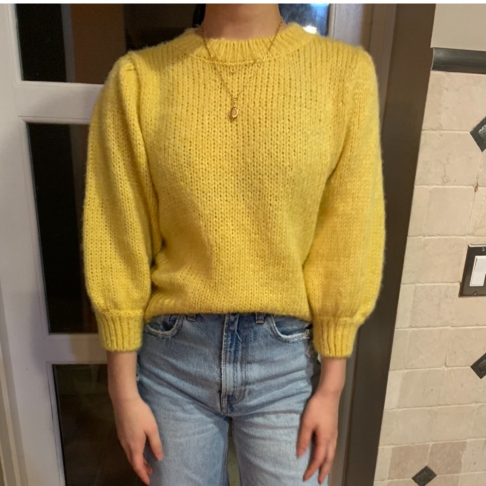 UO Yellow sweater